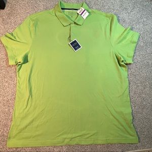 Club Room Performance SS Stretch Polo Green Oasis XXL NWT